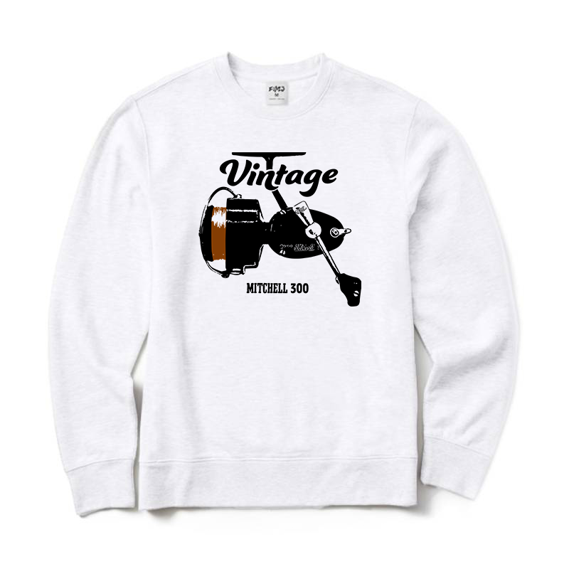 Vintage Mitchell 300 Fishing Reel Crewneck Sweatshirt