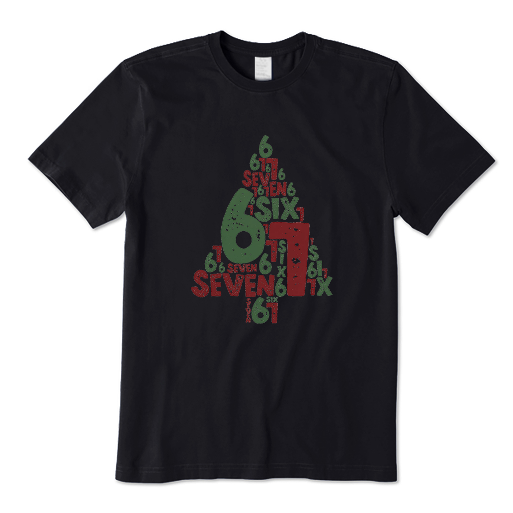 Six Seven Christmas Tree T-Shirt