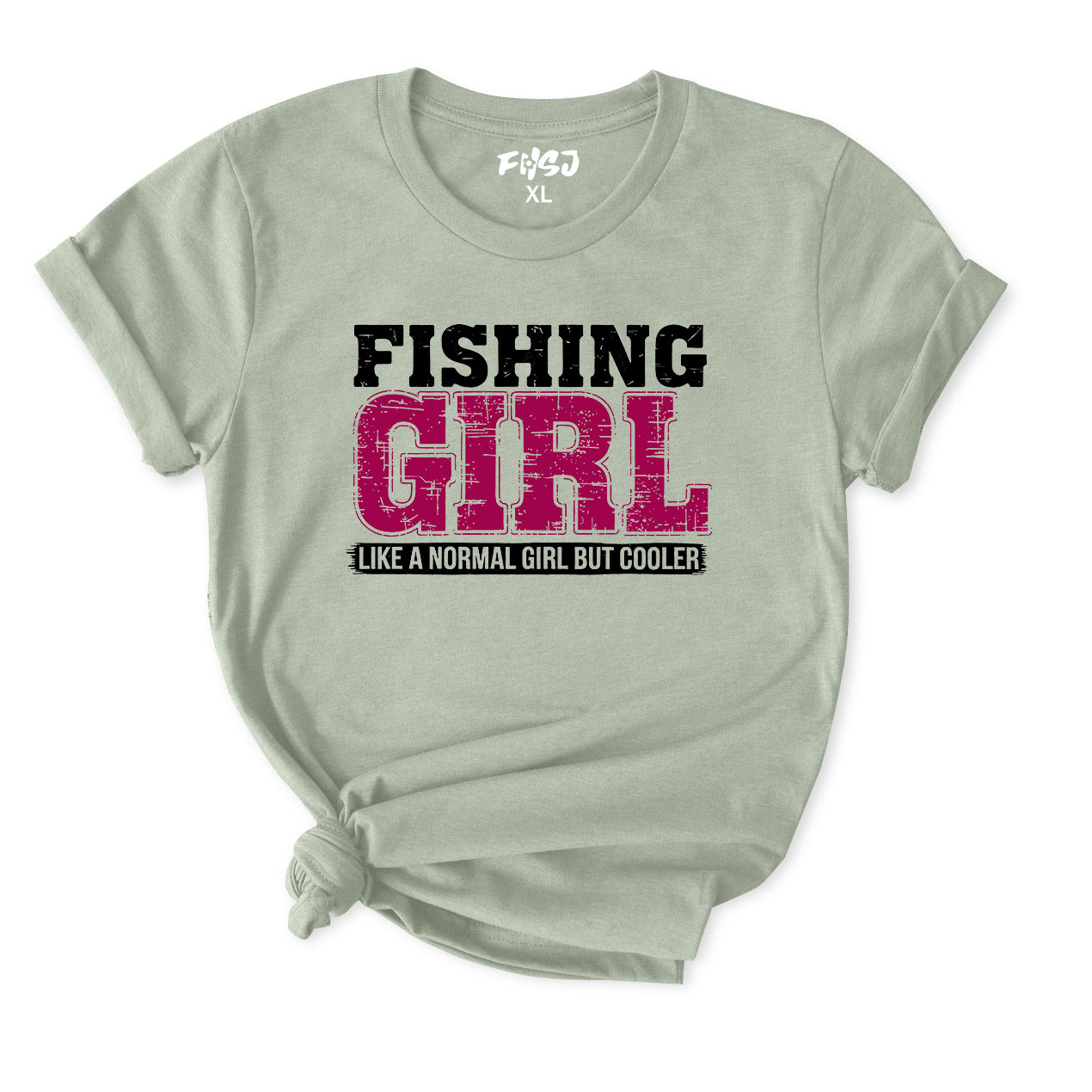 Fishing Girl T-Shirt for Women