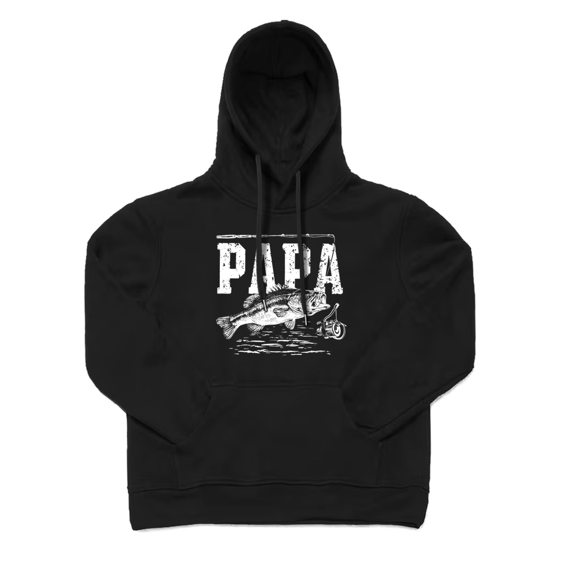 Papa Fishing Hoodie