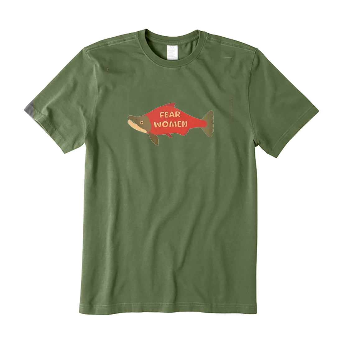 Fear Women Salmon T-Shirt