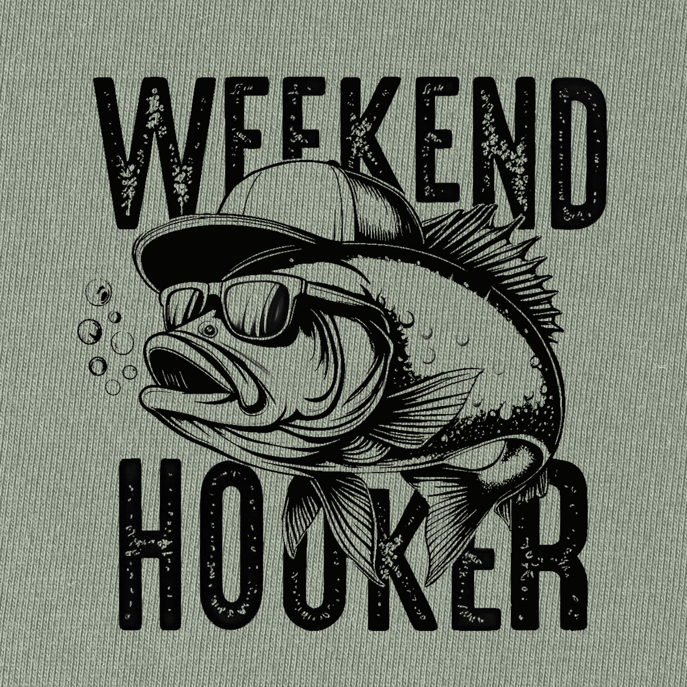 Weekend Hooker Fishing T-Shirt