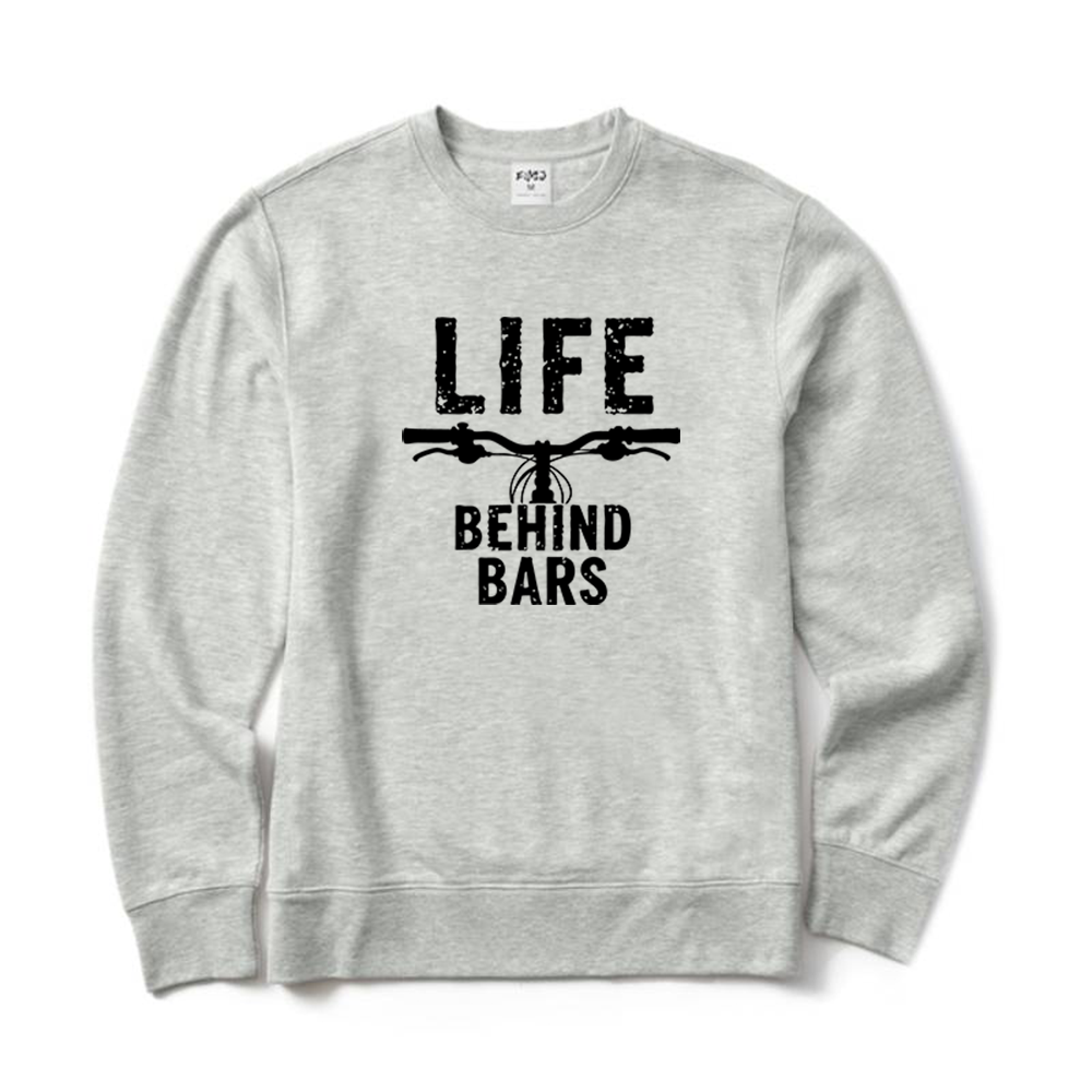 Life Behind Bars Cyclist Crewneck Sweatshirt