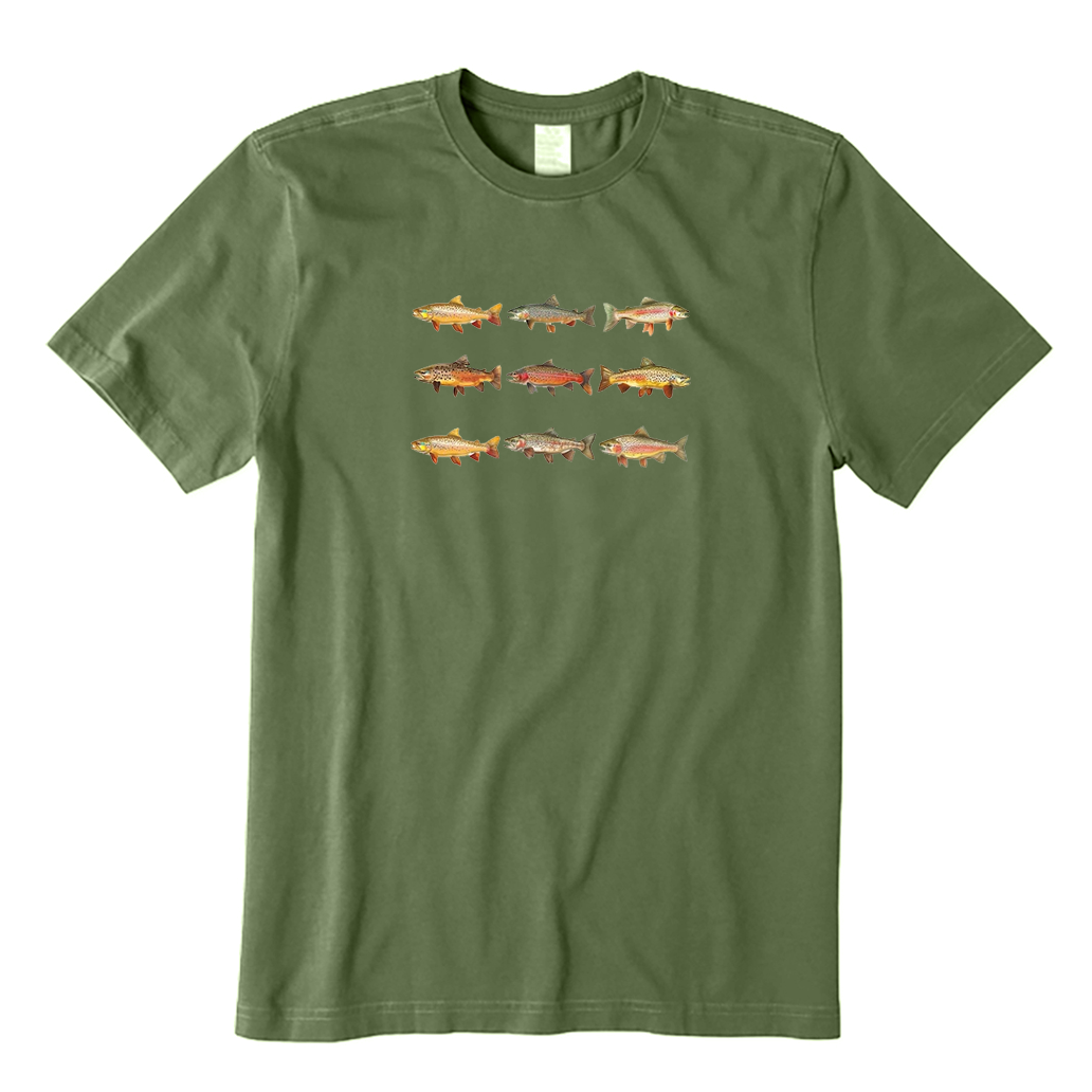 Fly Fishing Trout T-Shirt