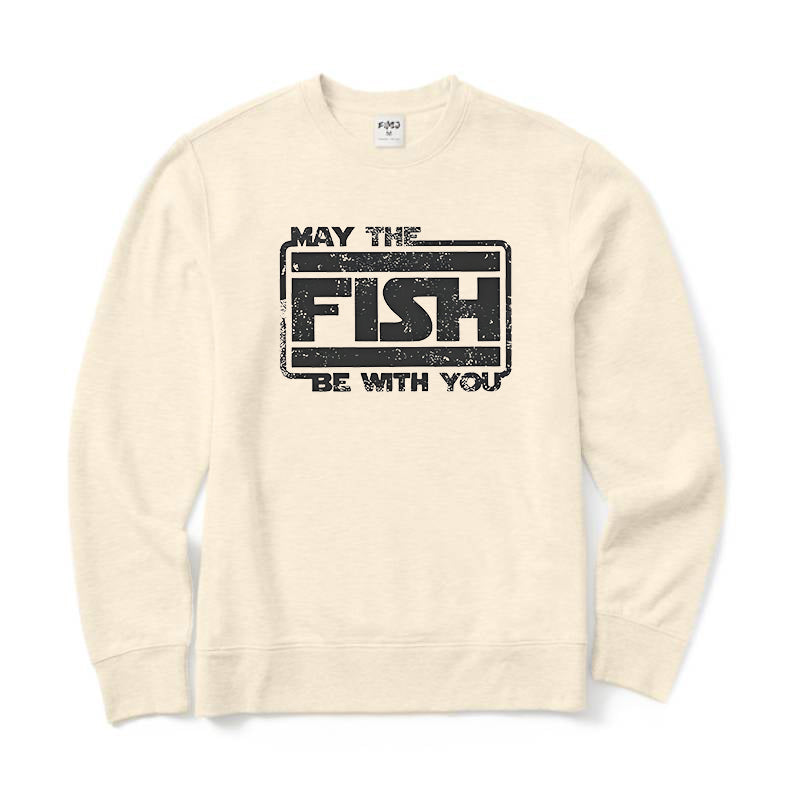 May The Fish Be with You Crewneck Sweatshirt