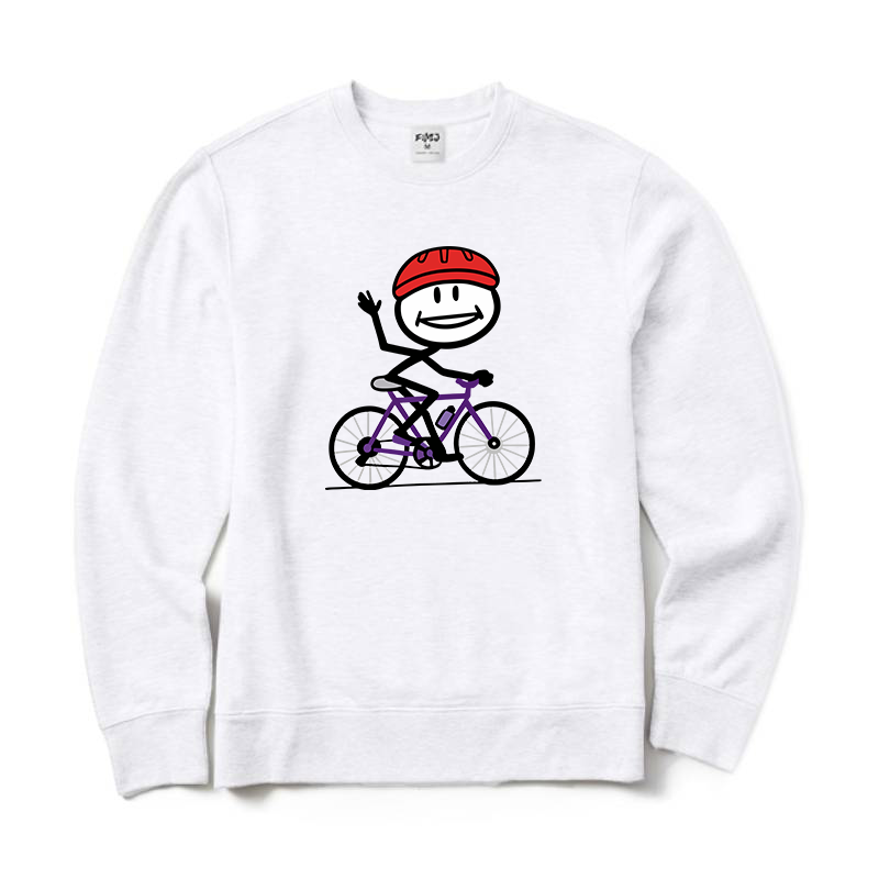 Smile Cycling Crewneck Sweatshirt