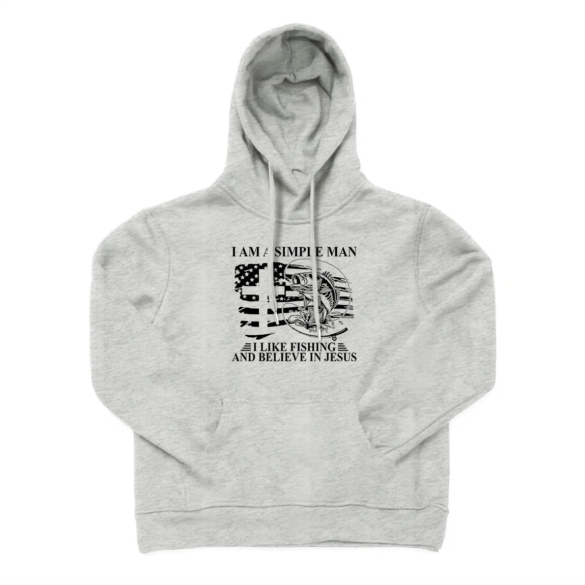 I Like Fishing And Believe In Jesus Hoodie