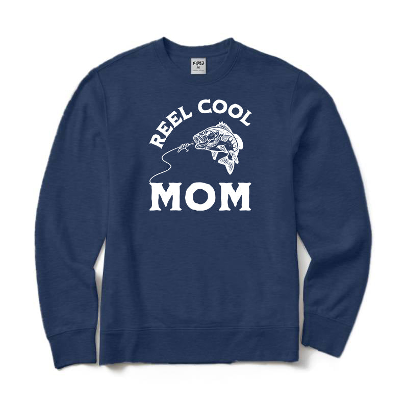 Reel Cool Mom Crewneck Sweatshirt
