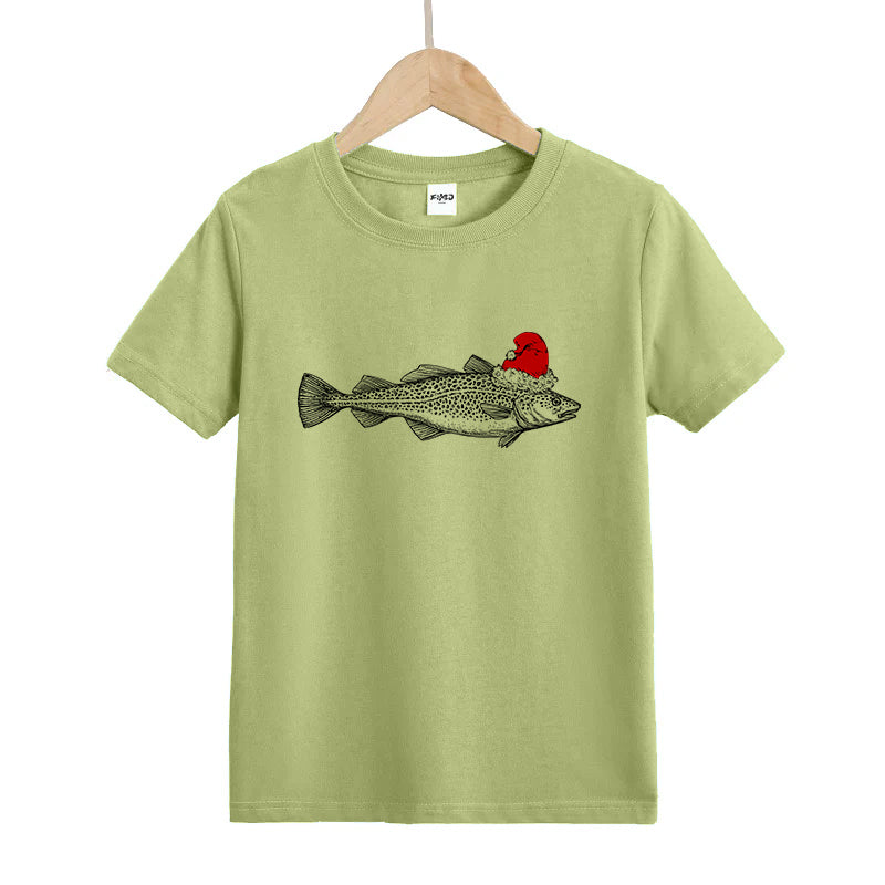 Christmas Fish Kid's T-Shirts