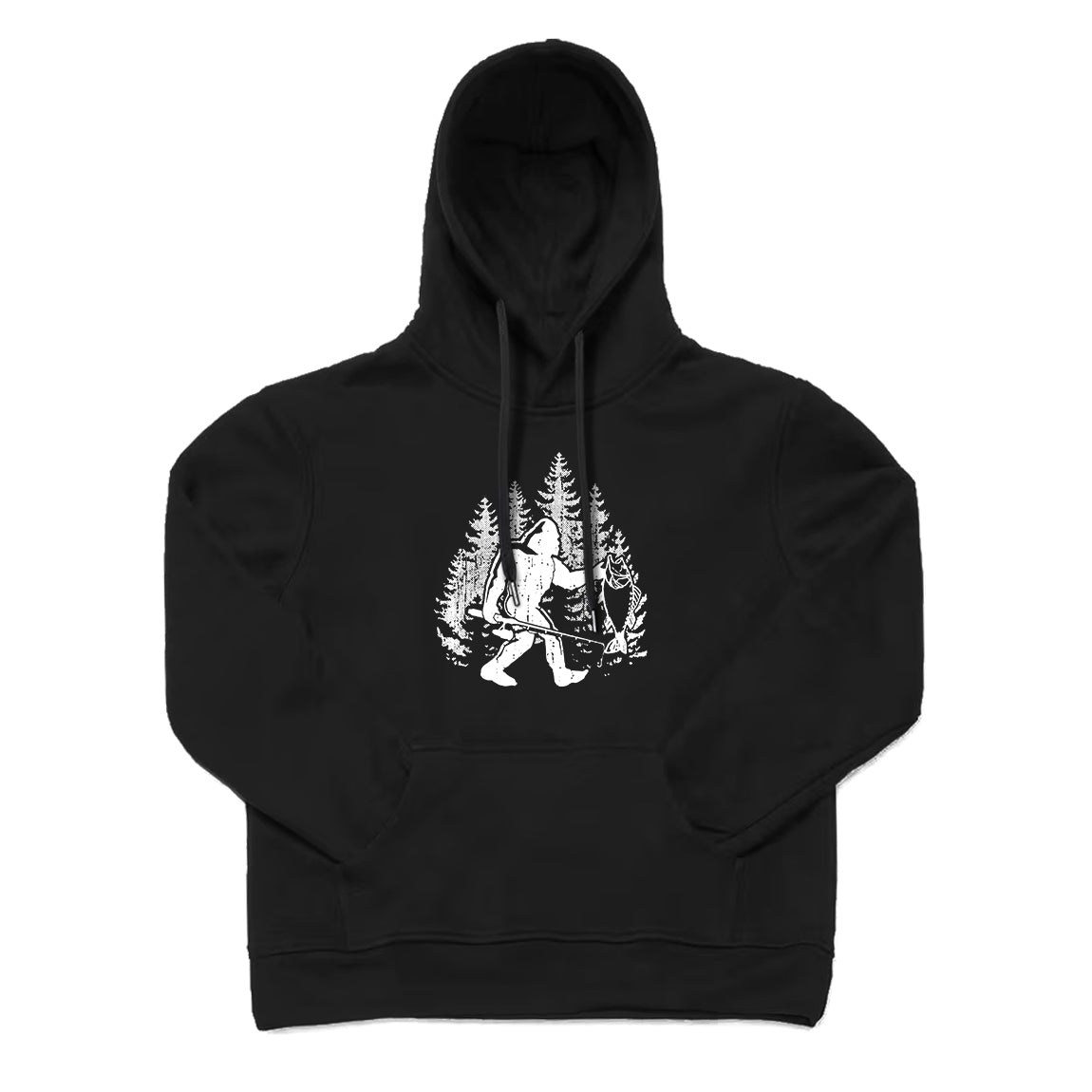 Bigfoot Fishing Hoodie