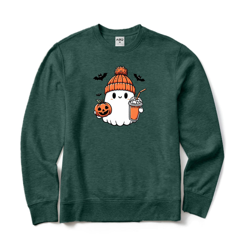 Halloween Cute Ghost Crewneck Sweatshirt