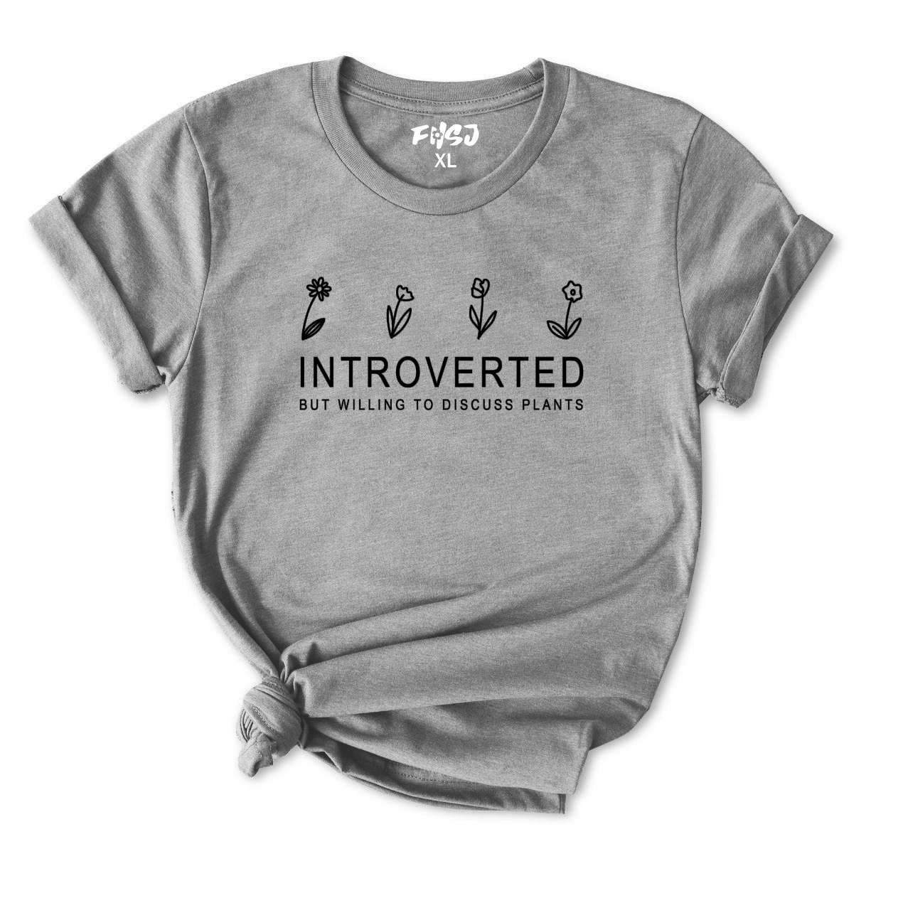 Introverted But Willing To Discuss Plants T-Shirt for Women