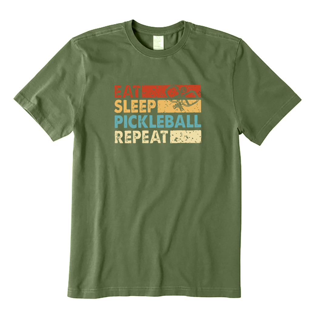 Eat Sleep Pickle Ball Repeat T-shirt