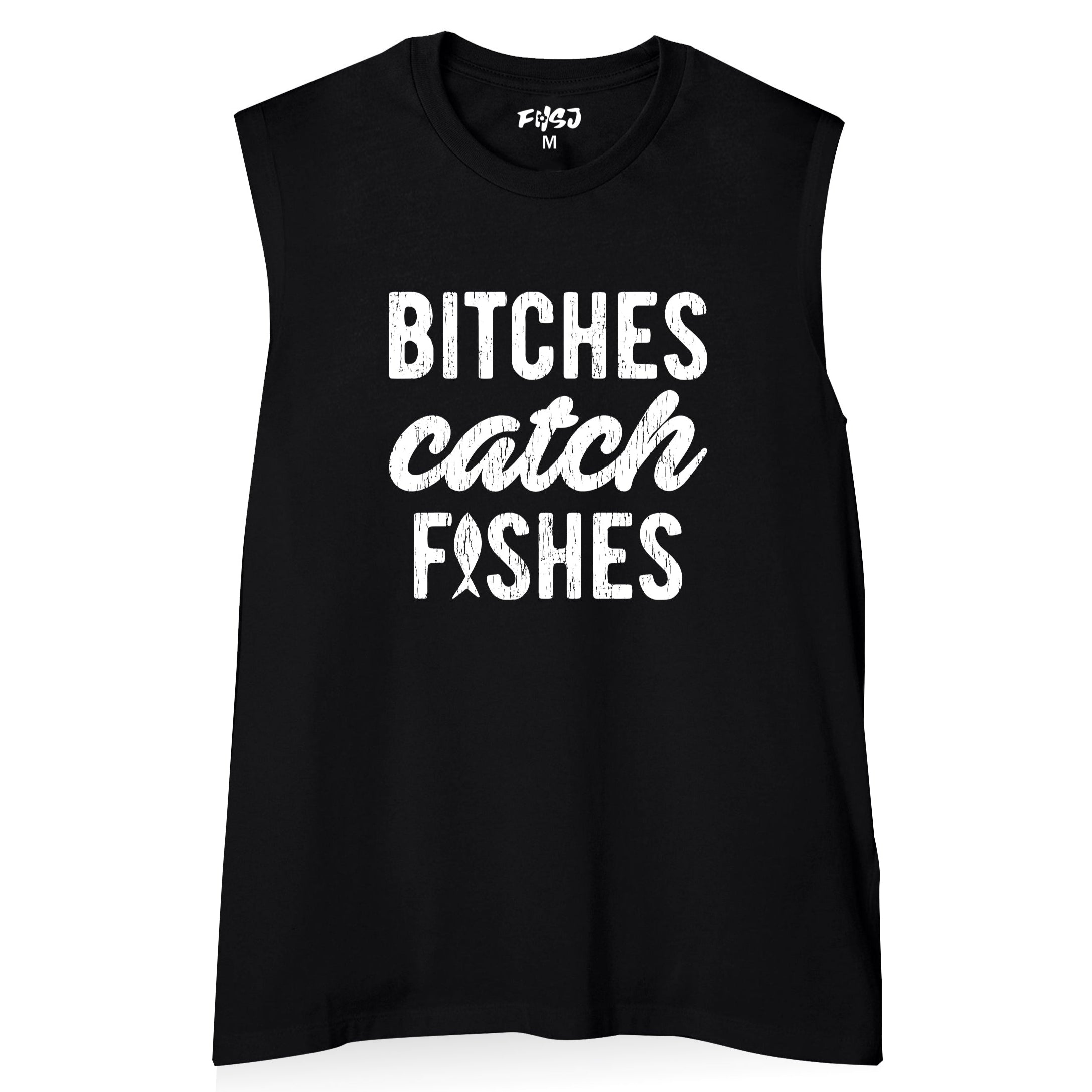WOMEN Bitches Catch Fishes Tank Top