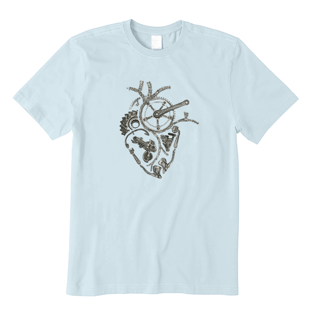 Heart Powered by Pedals T-Shirt