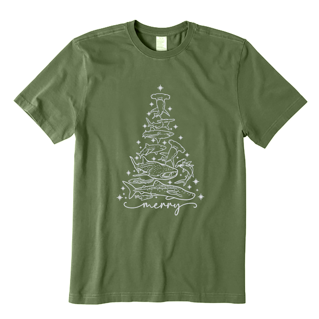 Shark Christmas T-Shirt