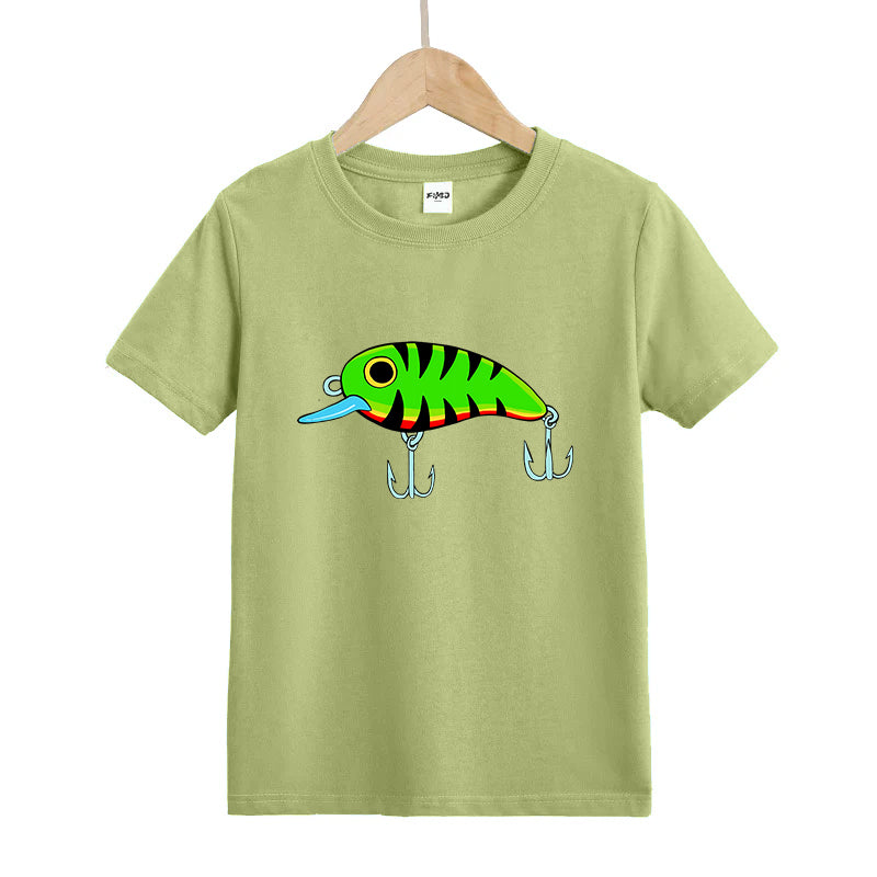 Bass Lure Kid's T-Shirts