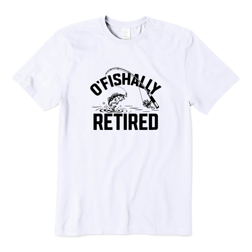Funny Fishing Retirement T-shirt