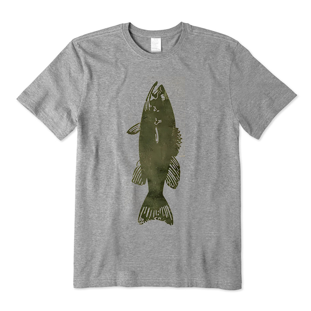 Retro Fish Fishing T-Shirt