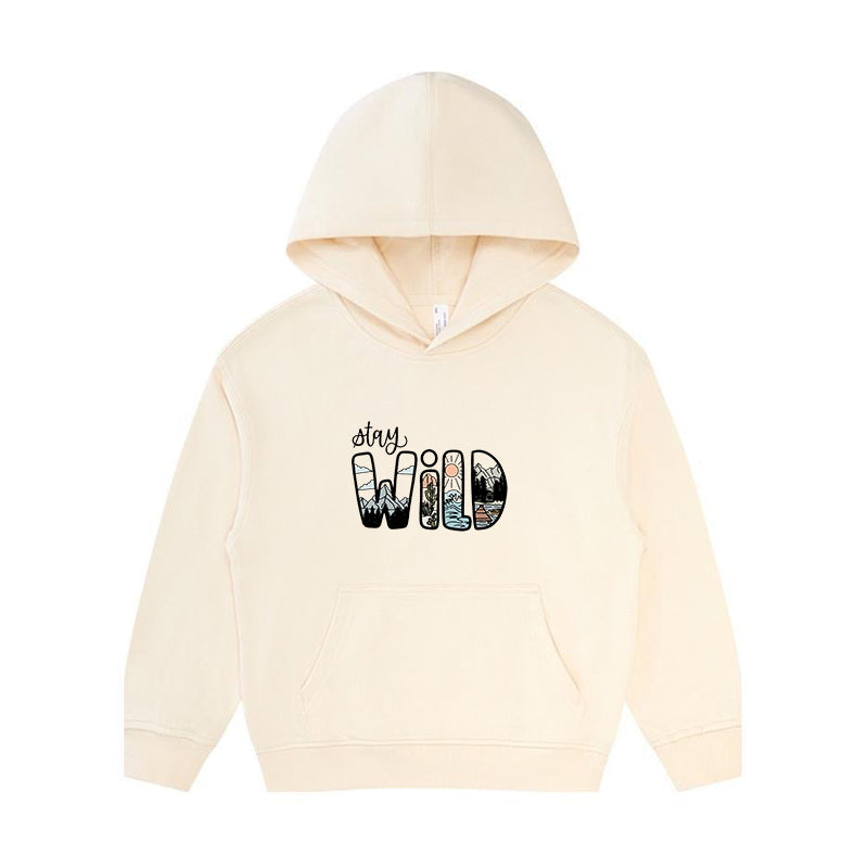 Stay Wild Kid's Hoodie