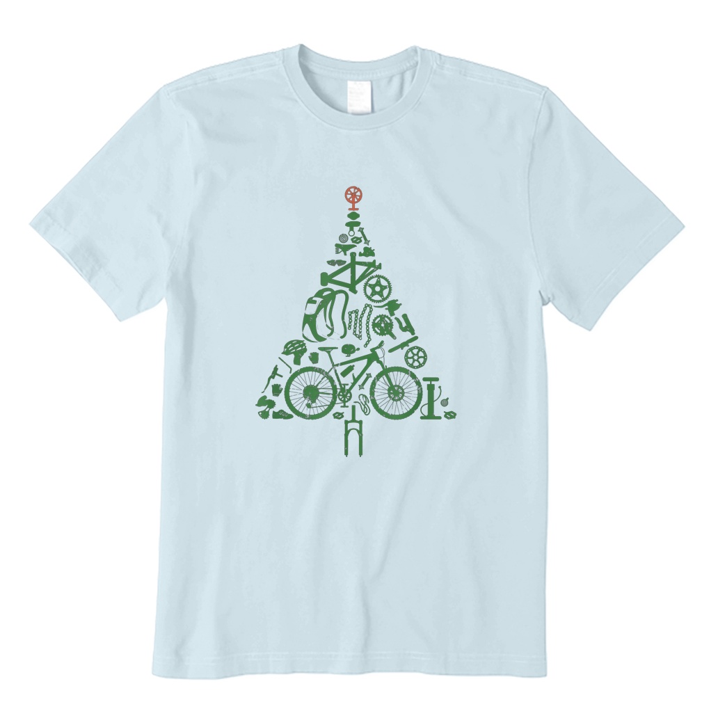 Christmas Road Bike T-shirt