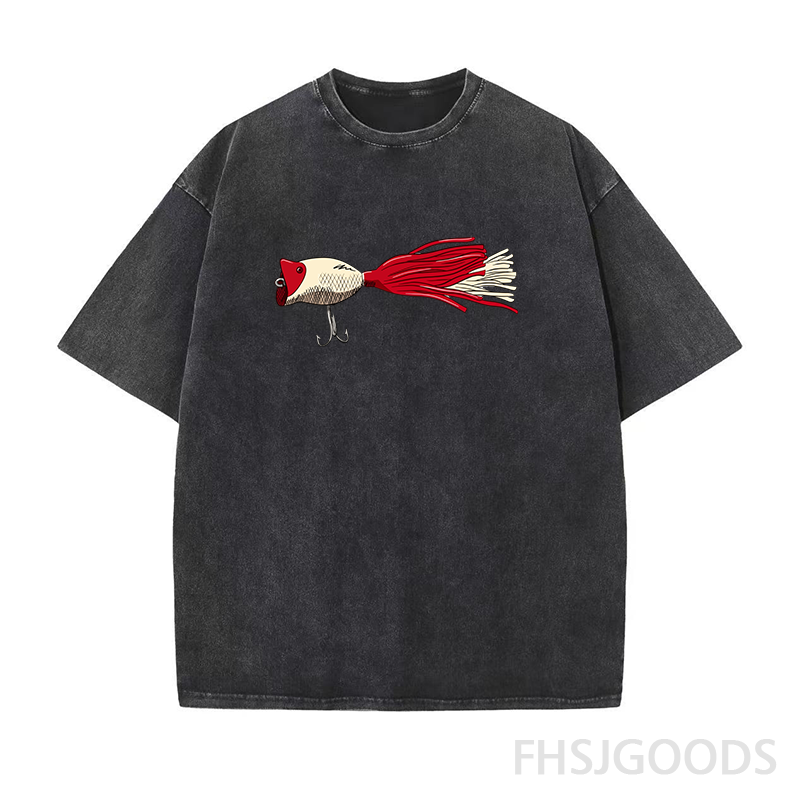 Fishing Lure Unisex Distressed T-Shirt