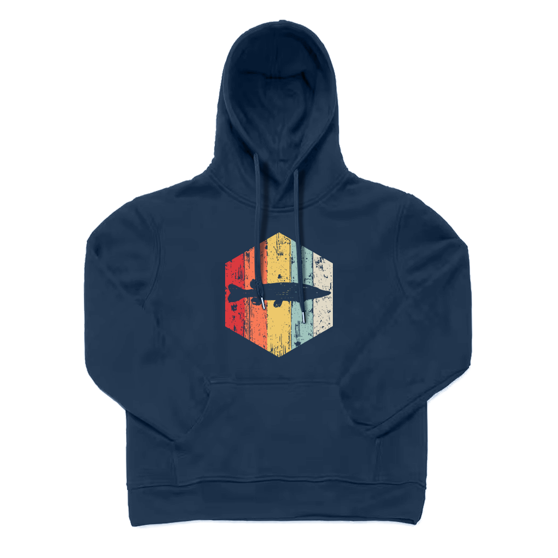 Retro Fishing Hoodie