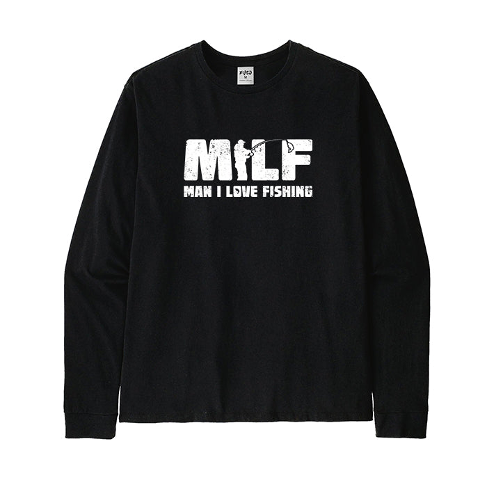Man I Love Fishing Long Sleeve T-Shirt