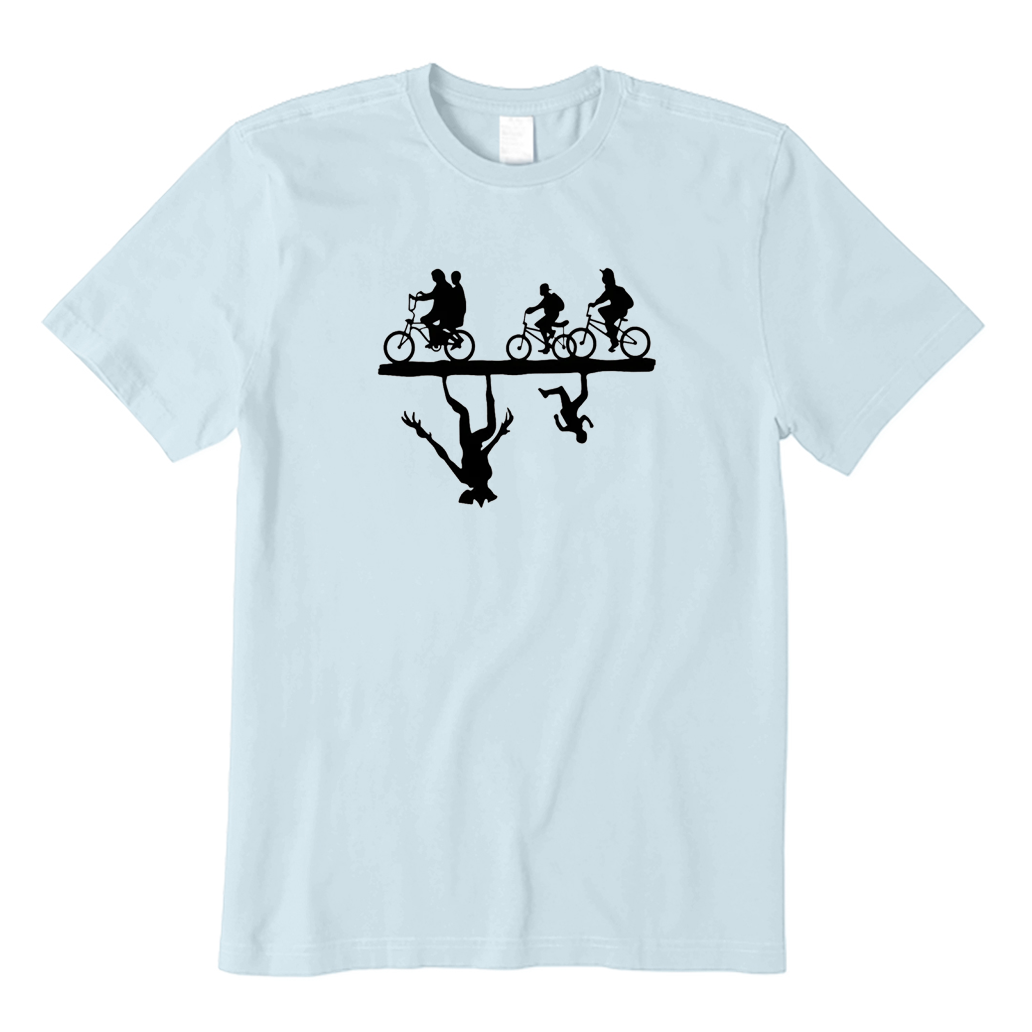 Bicycle Through The Upside Down T-shirt