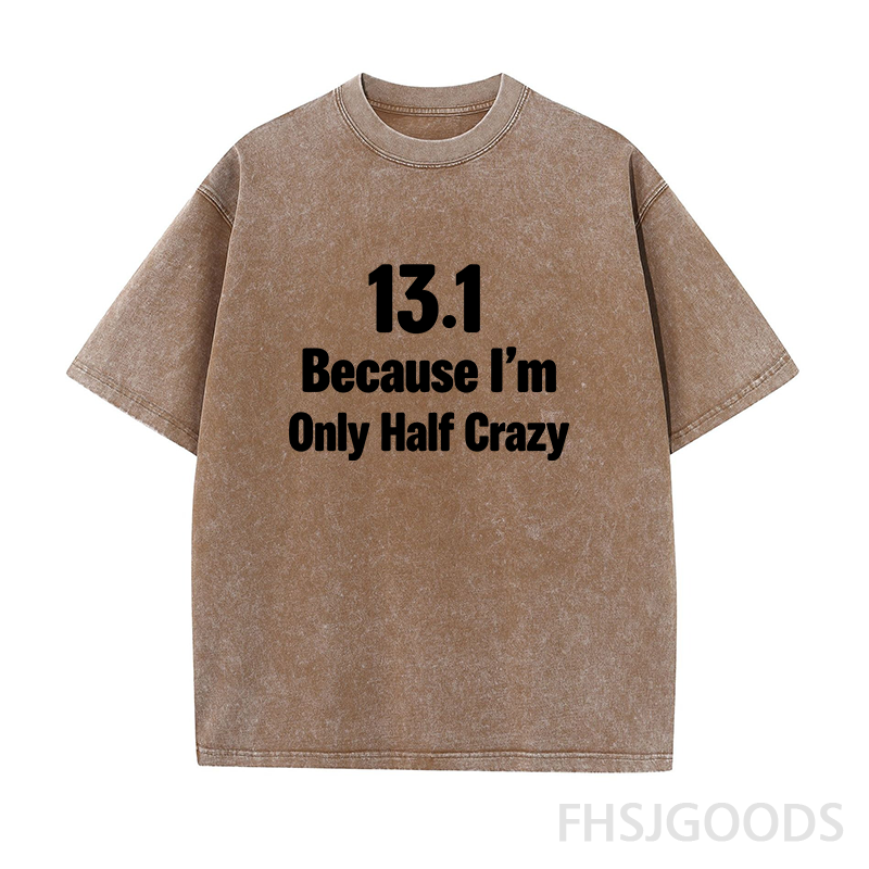 13.1 Half Marathon Runner Unisex Distressed T-Shirt