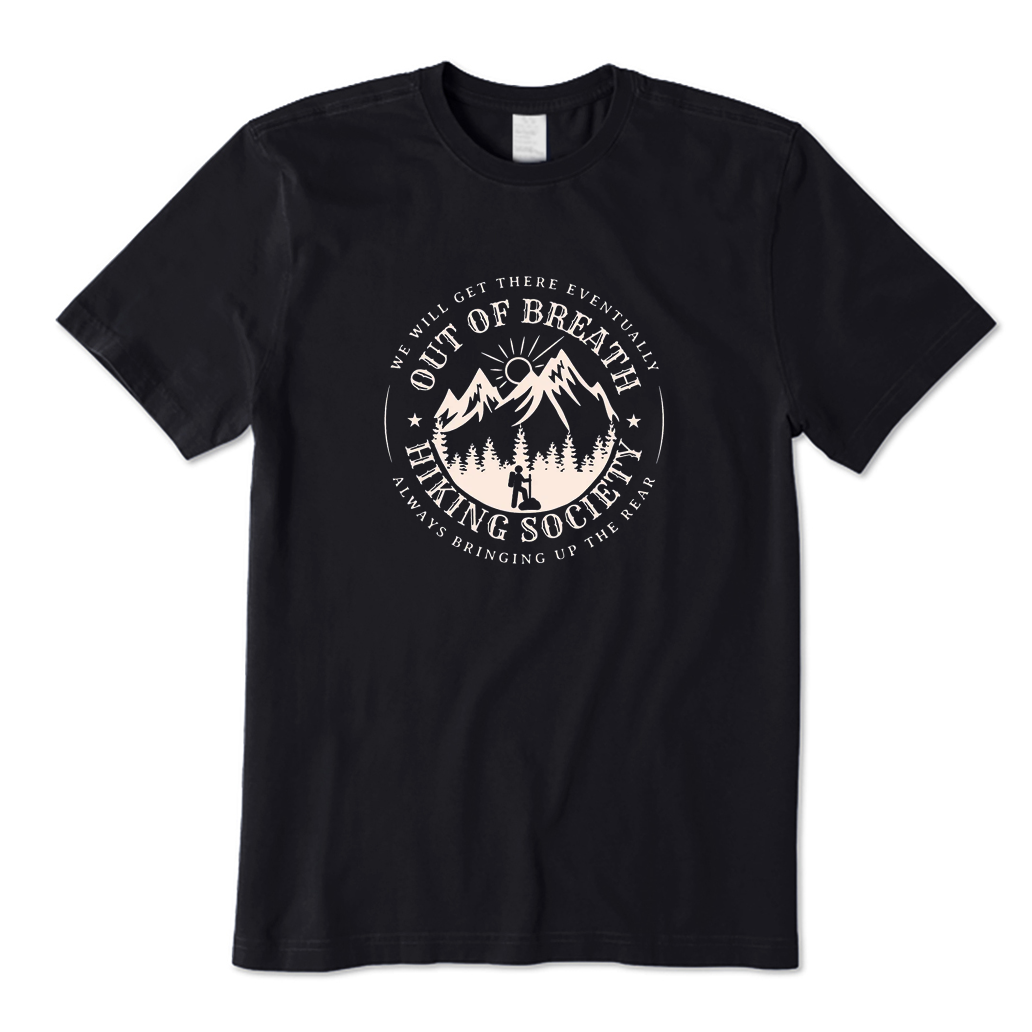 Out of Breath Hiking Society T-Shirt