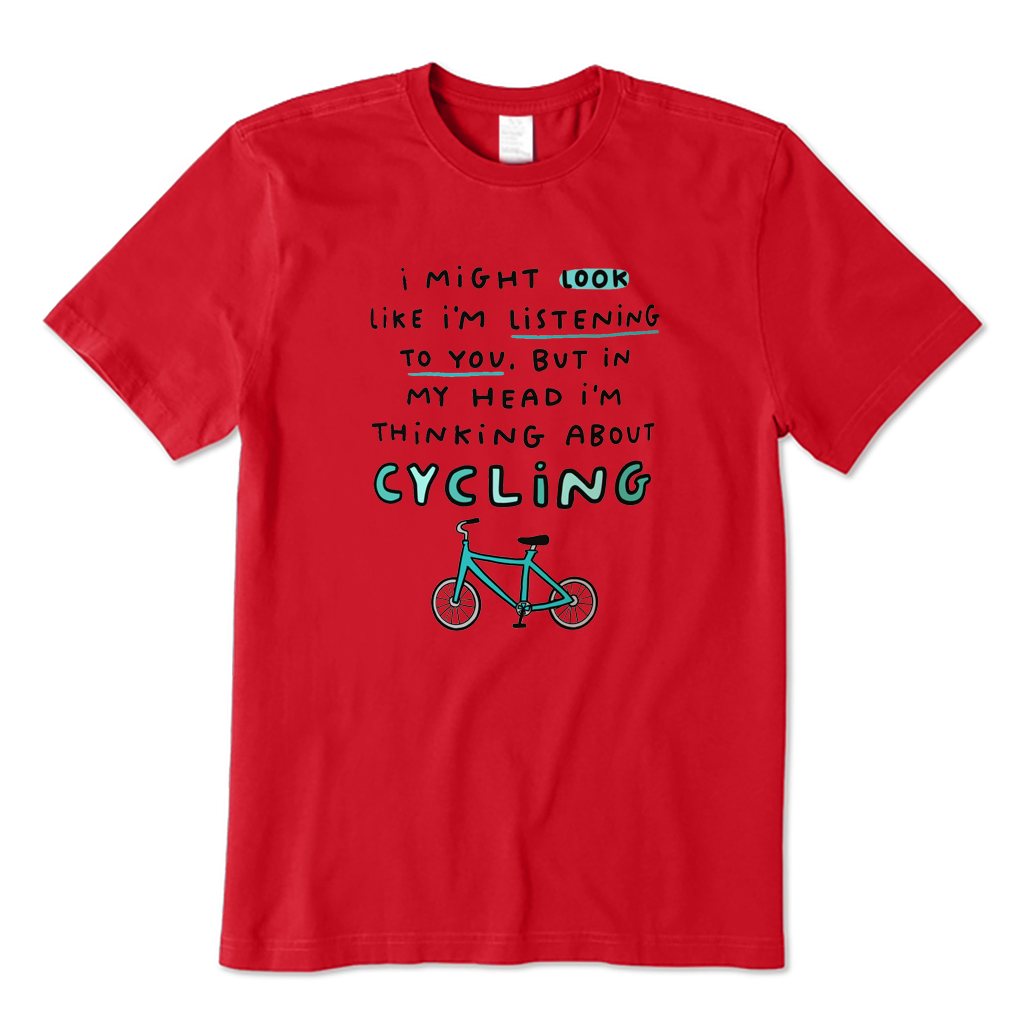 Thinking About Cycling T-shirt