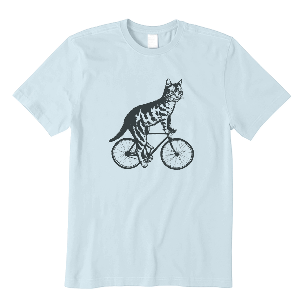 Bicycling Cat T-shirt