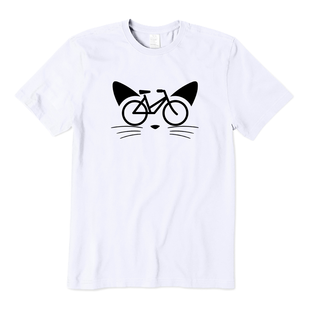 Bicycle Cat T-shirt