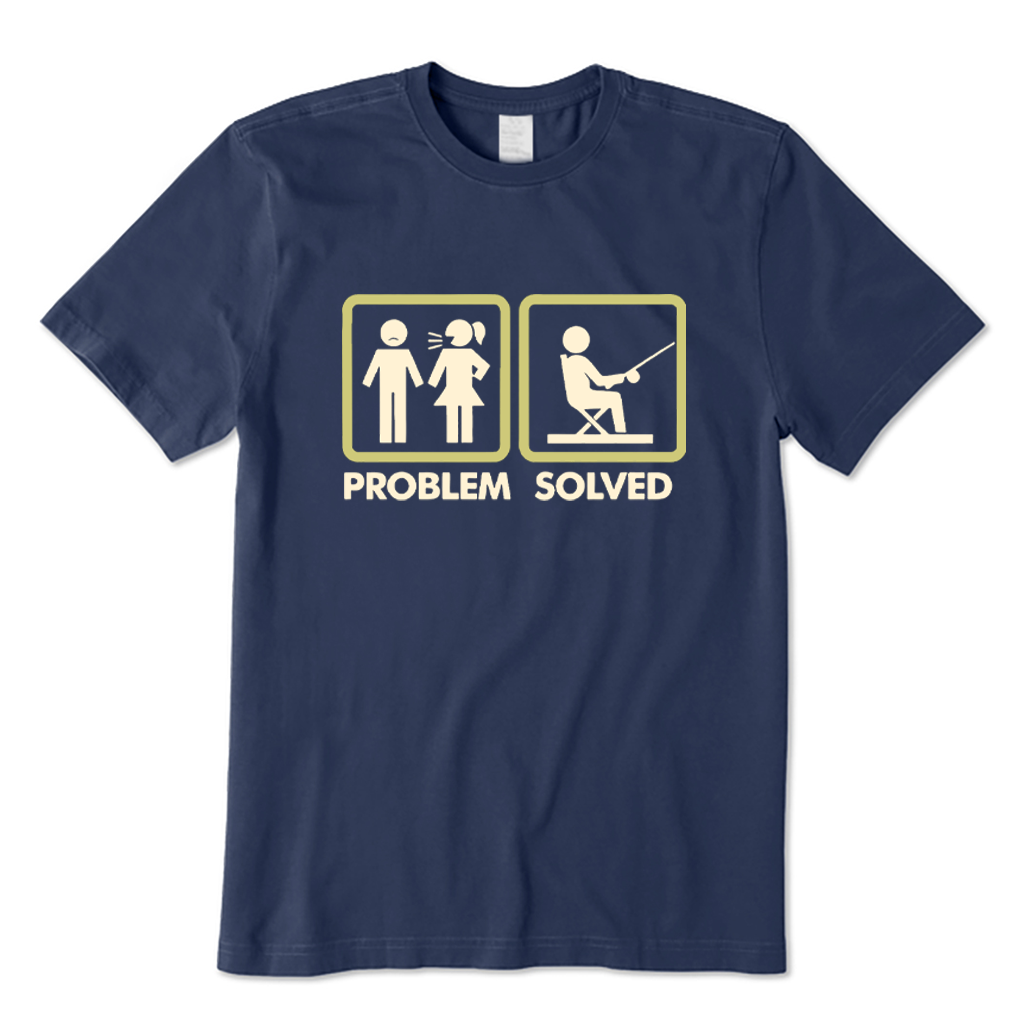 Problem Solved Fishing T-shirt