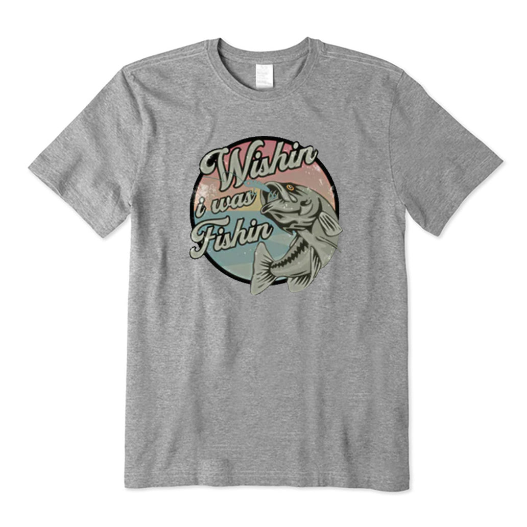 Wishing I Was Fishing T-Shirt