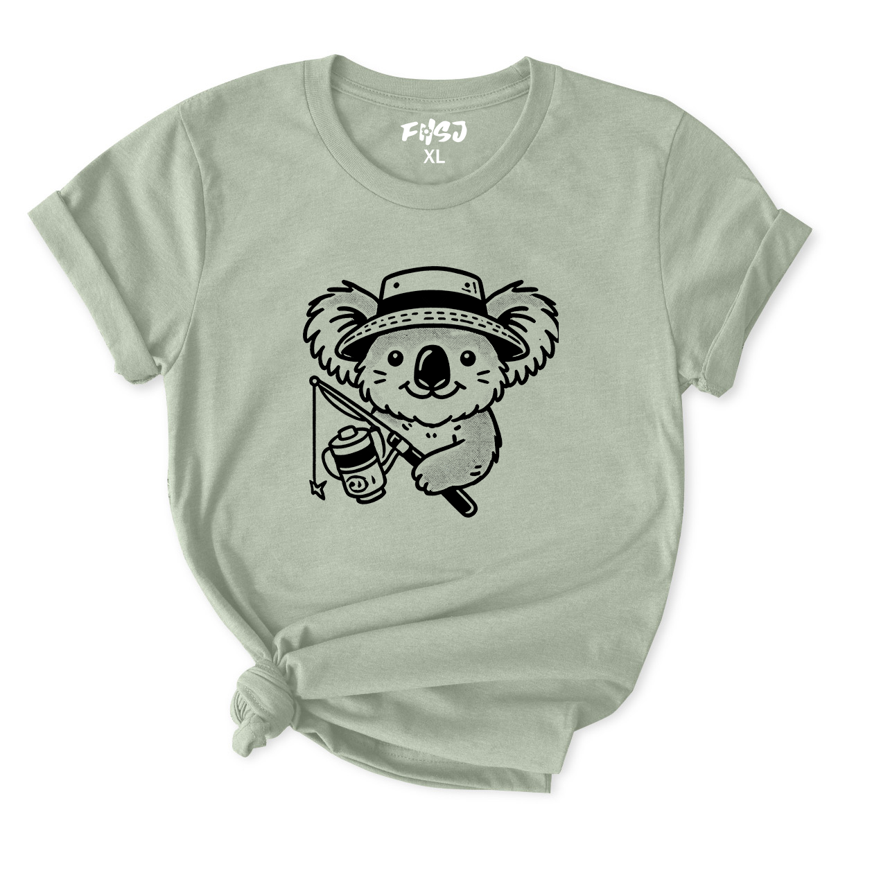 Fisherman Koala T-Shirt for Women