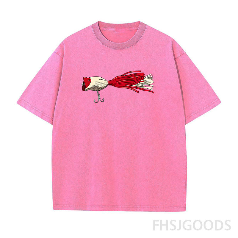 Fishing Lure Unisex Distressed T-Shirt