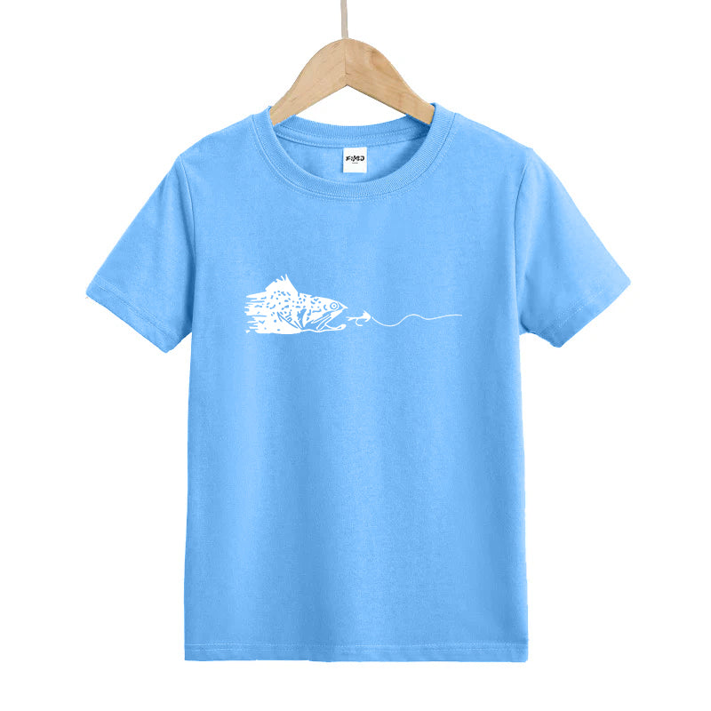 Fly Fishing Brook Trout Kids T-Shirt