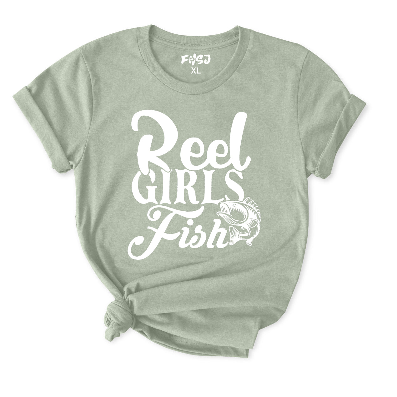 Reel Girls Fish T-Shirt for Women