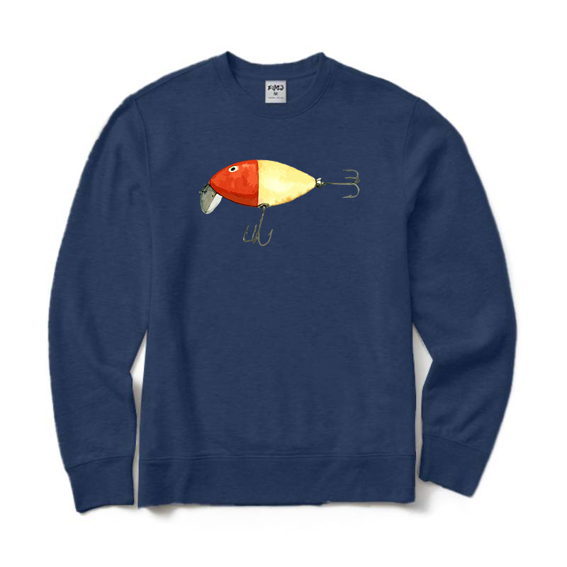 Vintage Fishing Lures Crewneck Sweatshirt