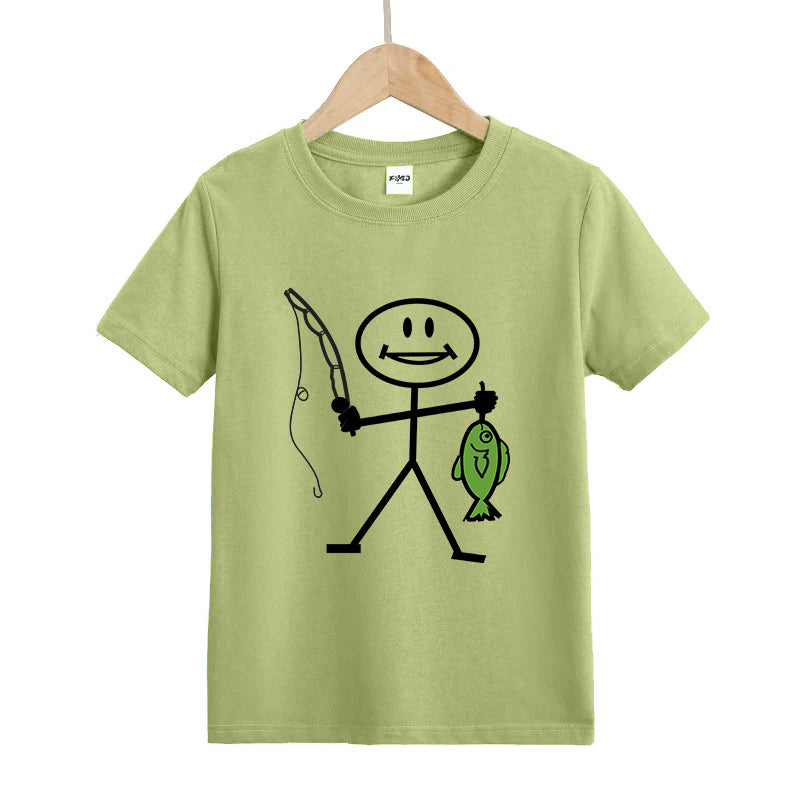 Happy Fishing Kids T-Shirt