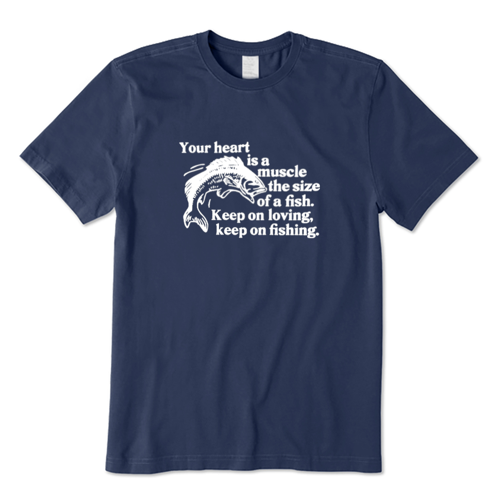 Keep Loving Keep Fishing Fisherman T-shirt