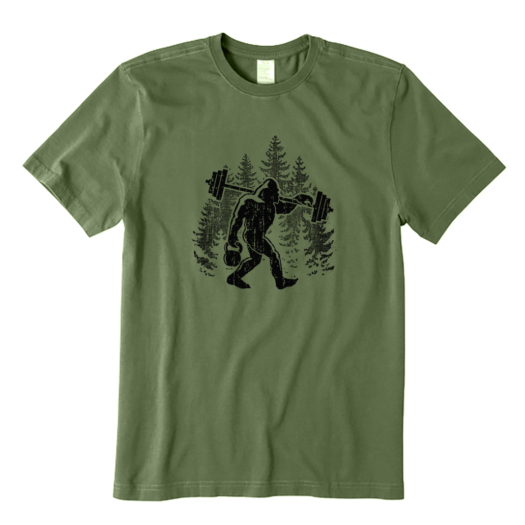 Bigfoot Weightlifting T-Shirt