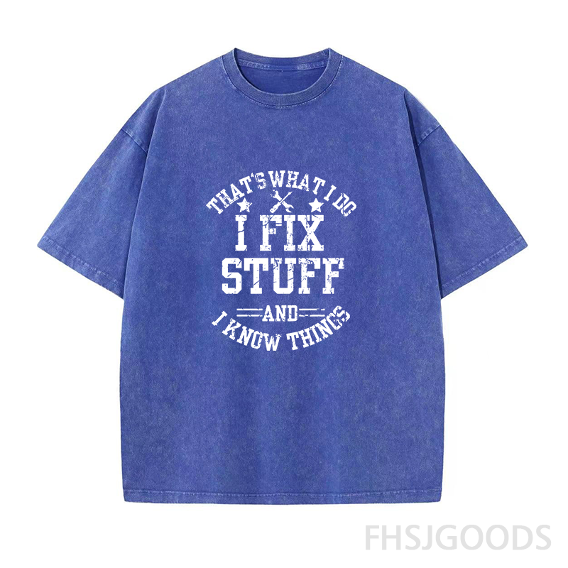 That's What I Do Unisex Distressed T-Shirt