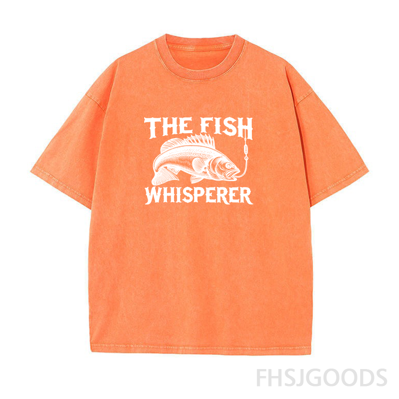 The Fish Whisperer Unisex Distressed T-Shirt