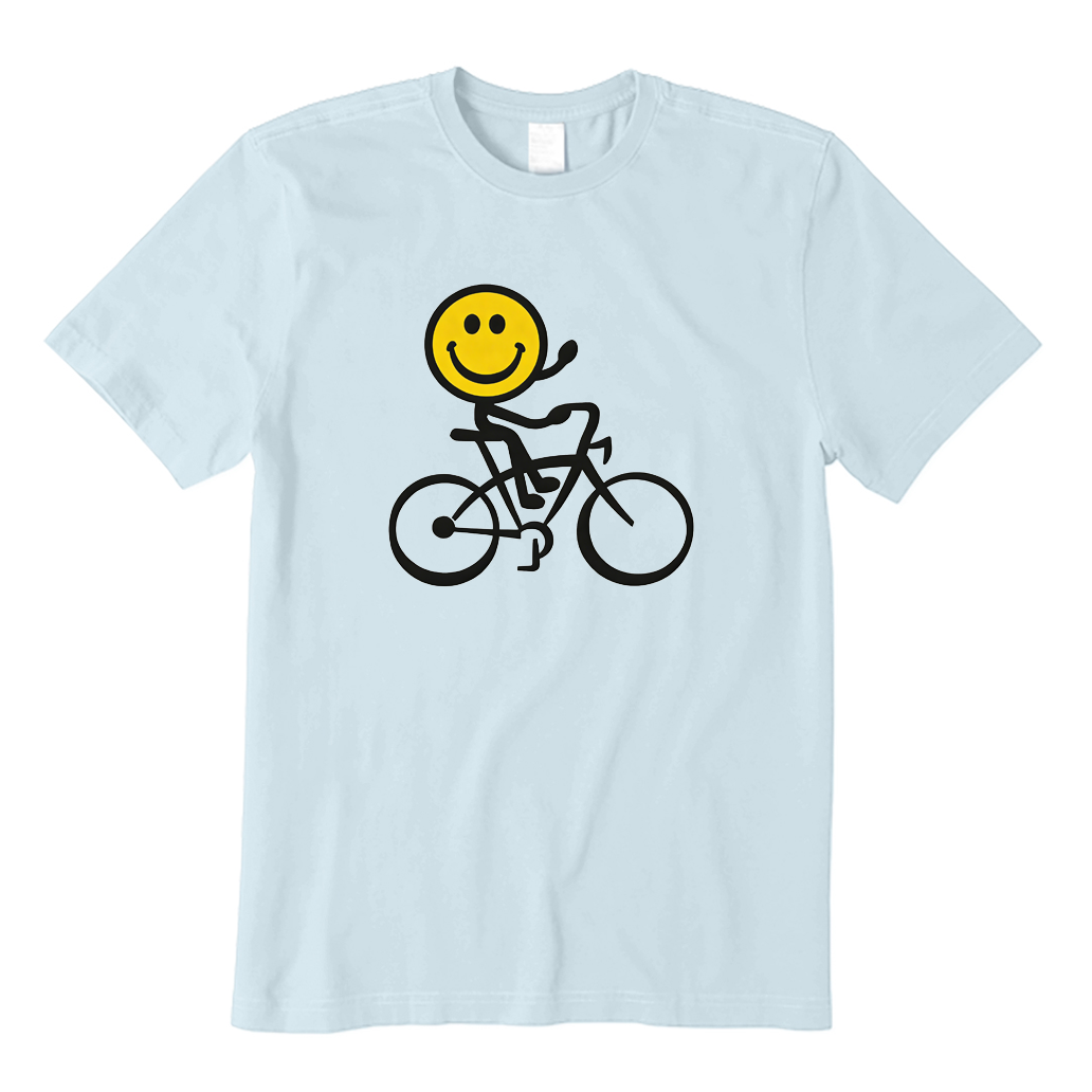 Smiley Bike Rider T-shirt