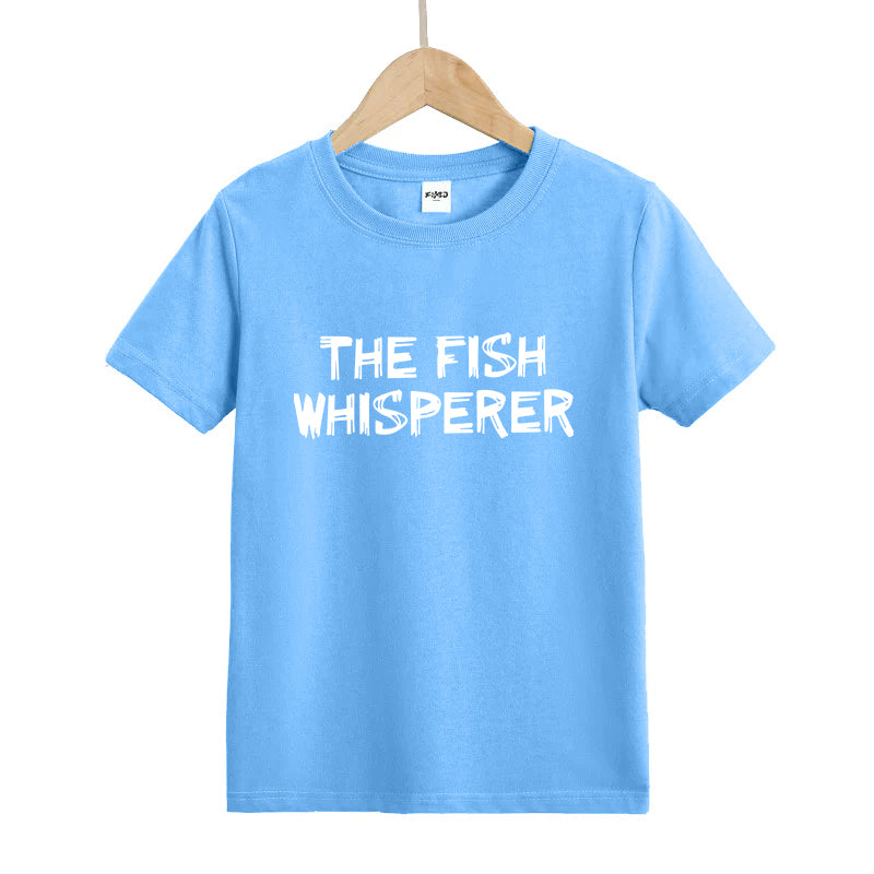 The Fish Whisperer Kids T-Shirt
