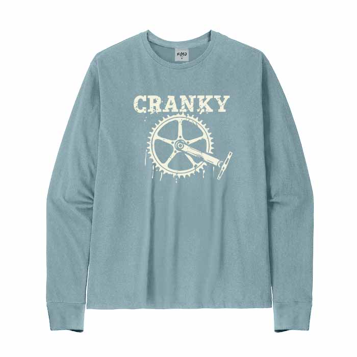 Cranky Cycling Bike Long Sleeve T-Shirt