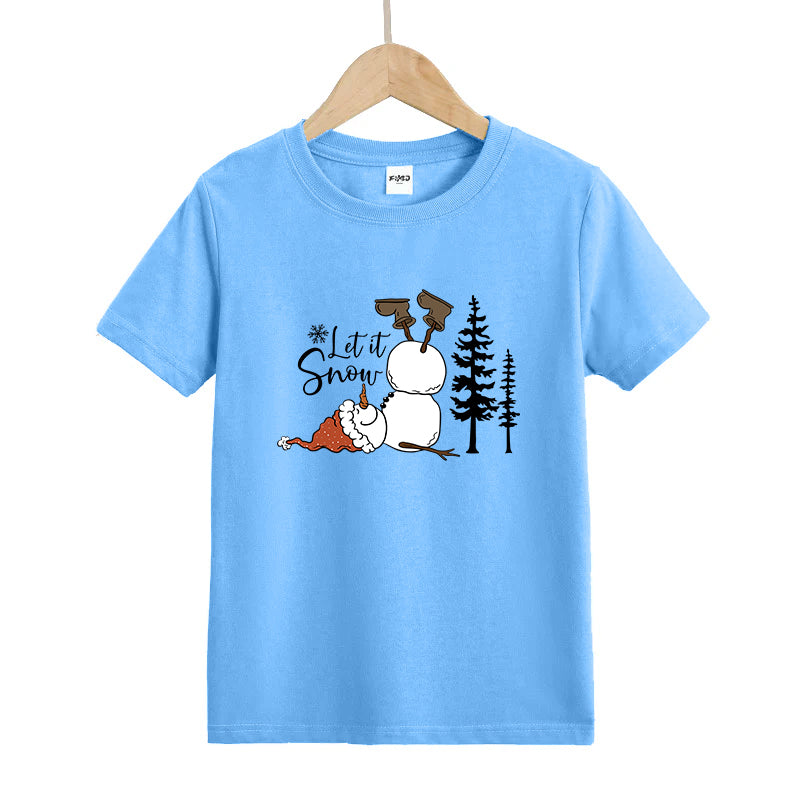 Let It Snow Kid's T-Shirts